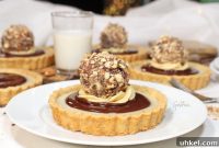 Almond Rocher Tart Recipe: Crispy Hazelnut Chocolate Tarts
