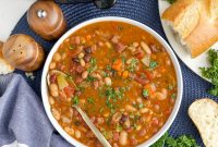 Hearty Slow Cooker 15-Bean Soup Recipe for Meal Prep