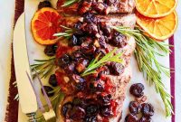 Cherry-Balsamic Glazed Pork Loin Recipe