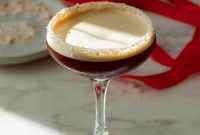Peppermint Espresso Martini Recipe — Festive Mint Coffee Cocktail
