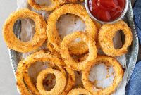 Crispy Air Fryer Onion Rings Recipe for Perfect Snack