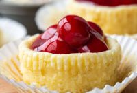 Mini Cherry Cheesecake Bites: Perfect Party Dessert Recipe