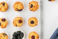 Gluten-Free Almond Flour Blackberry Muffins Recipe