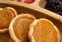 Mini Pumpkin Pies Sweetened with Maple Nectar
