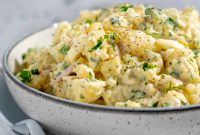 Creamy Potato Salad with Sweetened Condensed Milk Recipe