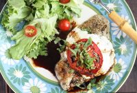 Caprese-Style Baked Catfish Fillets: Tomato, Basil & Mozzarella