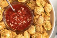 Crispy Toasted Tortellini Bites with Garlic-Parmesan Dipping Sauce