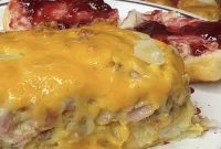 Hearty Loaded Breakfast Casserole with Sausage and Cheese