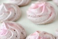 Cocoa Rouge Meringue Cookies — Chocolate Raspberry Meringues