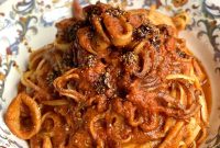 Spicy Calamari Fra Diavolo Pasta Recipe