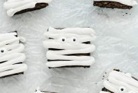 Gluten-Free Mummy Brownies for Halloween Treats