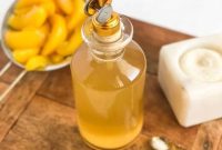 Homemade Peach Simple Syrup Recipe for Cocktails & Desserts