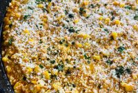 Blackstone Street Corn Dip Recipe for Grilled Skillet Corn