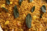 Butternut Squash Mac and Cheese with Calabrian Chili Sage Breadcrumbs