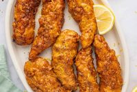 Crispy Lemon Pepper Chicken Strips Recipe