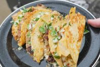 Garlic Shrimp Tacos with Spanish Flavors