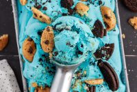 Cookie Monster Ice Cream Recipe: Creamy Cookies & Cream Scoop