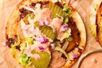 Smash Burger Tacos Recipe: Crispy Smashed Beef Tacos with Cheese
