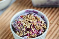 Vegan Paleo Blueberry Crisp Ice Cream Recipe (Dairy-Free)