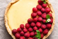 Lemon Curd Cheesecake Recipe with Zesty Citrus Topping