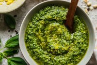 Lemon Basil Pesto Recipe — Bright Sauce for Pasta & Sandwiches