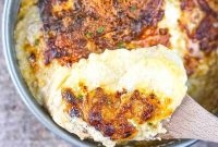 Crispy Cheesy Scalloped Potatoes Made in the Air Fryer