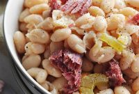 Southern-Style Crock Pot Great Northern Beans Recipe