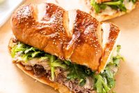 Slow-Cooked Italian Roast Pork Sandwich Recipe