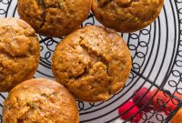 Moist Pumpkin Zucchini Muffins with Warm Spices