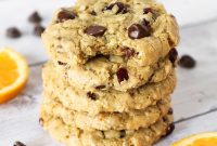 Gluten-Free Vegan Cranberry Orange Chocolate Chip Cookies Recipe