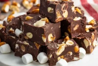 10-Minute Rocky Road Fudge Recipe — No-Fail Dessert