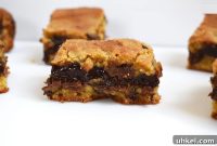 Decadent Chocolate Fudge Stuffed Cookie Bars Recipe