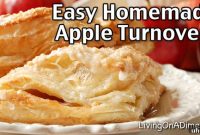 Homemade Apple Turnovers with Flaky Pastry Recipe