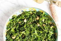 Sesame Kale Salad with Tangy Ginger-Sesame Dressing
