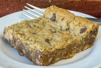 Gooey Chocolate Peanut Butter Oatmeal Bars Recipe