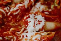 Creamy Cottage Cheese Stuffed Pasta Shells