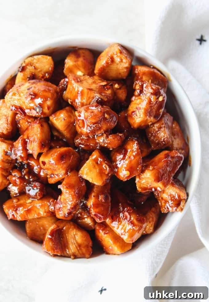 Sweet and Spicy Chicken Bites: Sticky Glazed Party Recipe 2 img 10174 1
