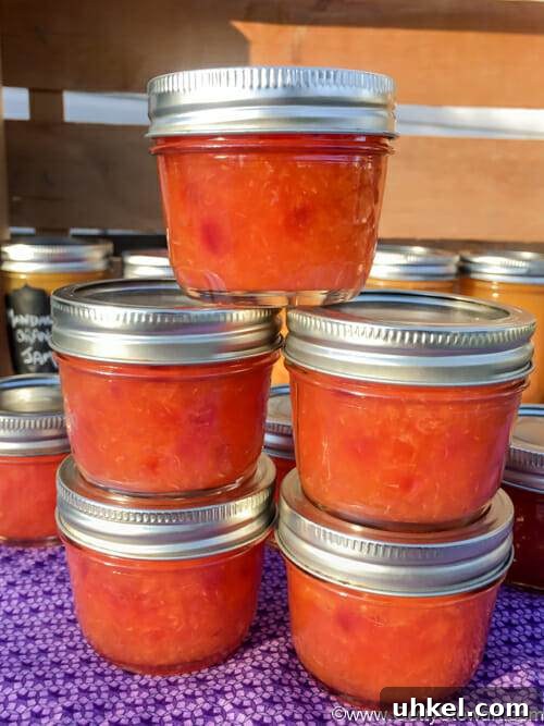 Cranberry Mandarin Jam: Festive Christmas Preserves Recipe 3 jars of cranberry mandarin jam