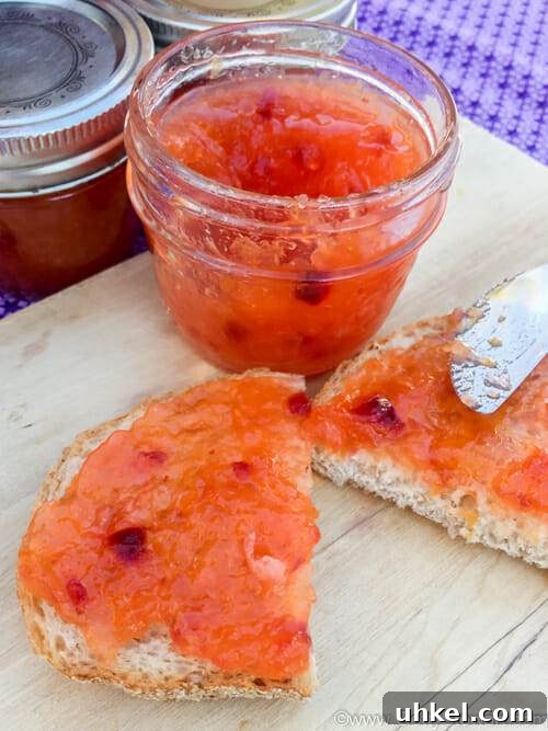 Cranberry Mandarin Jam: Festive Christmas Preserves Recipe 6 cranberry mandarin jam