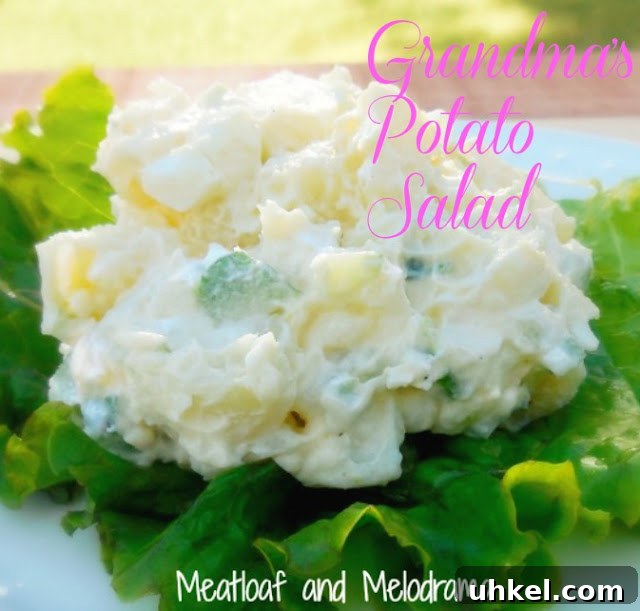 easy summer cookout menu ideas grandma's potato salad