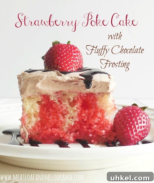 easy summer cookout menu ideas strawberry poke cake