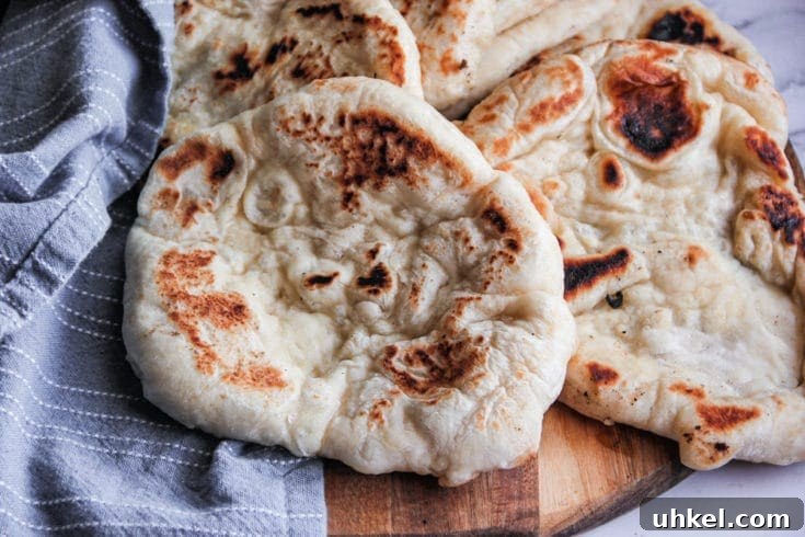 Homemade Naan