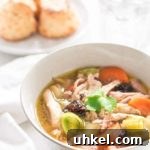 Traditional Cock-a-Leekie (Chicken and Leek) Soup — GF Recipe 3 img 12533 2