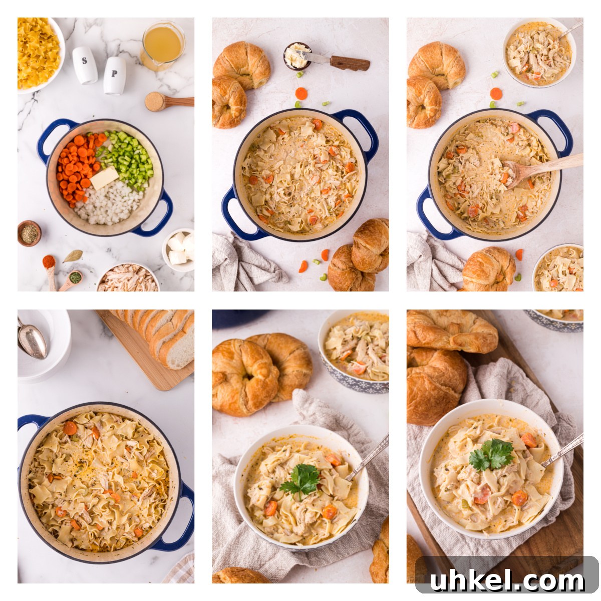 Creamy Homemade Chicken Noodle Soup Recipe for Comforting Meals 4 Ingredients for soup