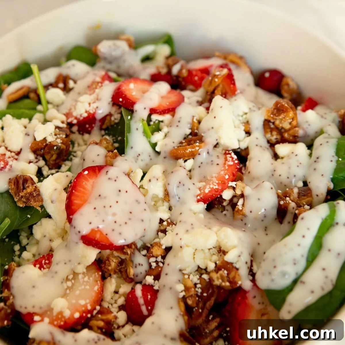 spring strawberry salad