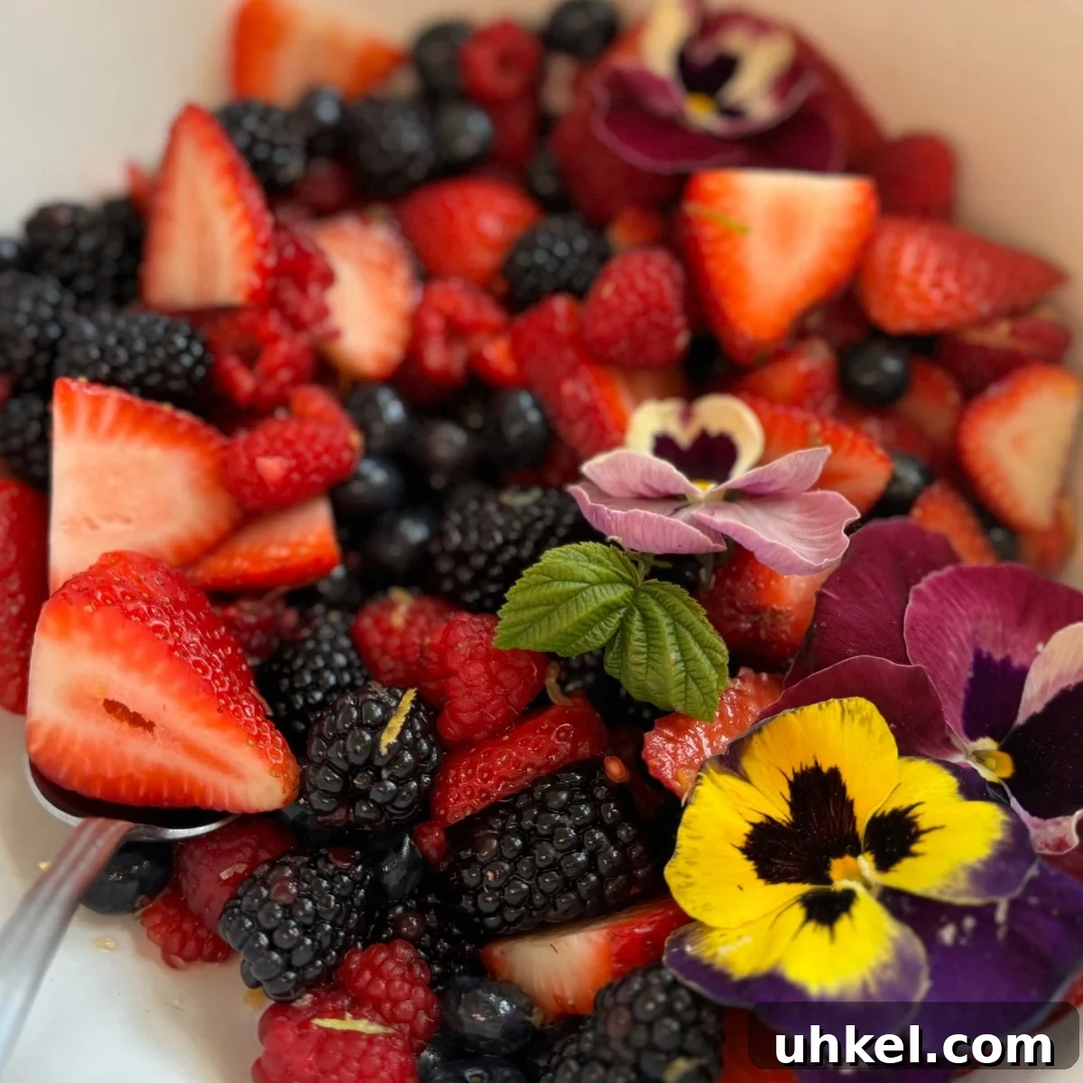 Fruit Salad with Citrus Dressing
