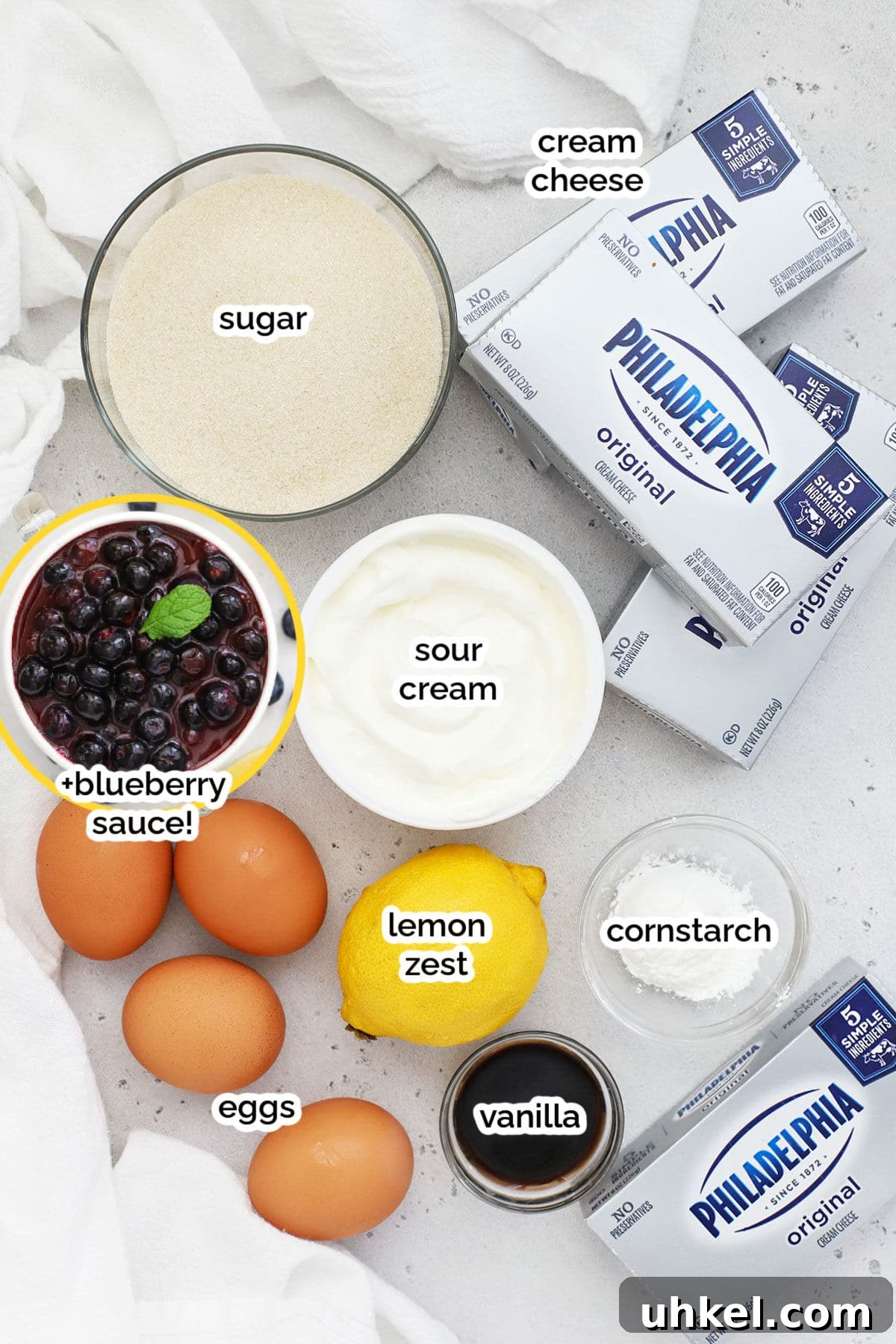 Gluten-Free Blueberry Cheesecake Recipe with Creamy Filling 3 ingredients for gluten-free blueberry cheesecake