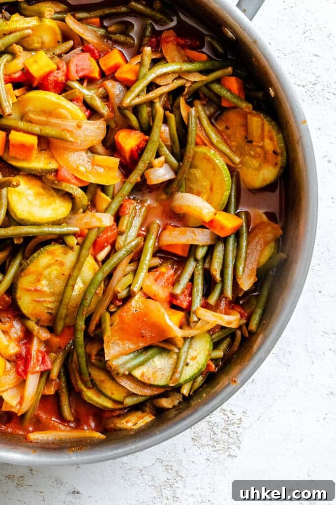 Lebanese Vegetable Medley: Classic Recipes and Flavor Guide 7 Lebanese Vegetables in a pan