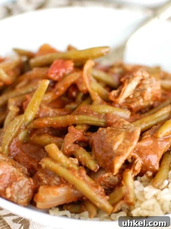 Lebanese Vegetable Medley: Classic Recipes and Flavor Guide 8 Lebanese Beef and Green Beans 1200 x 1200
