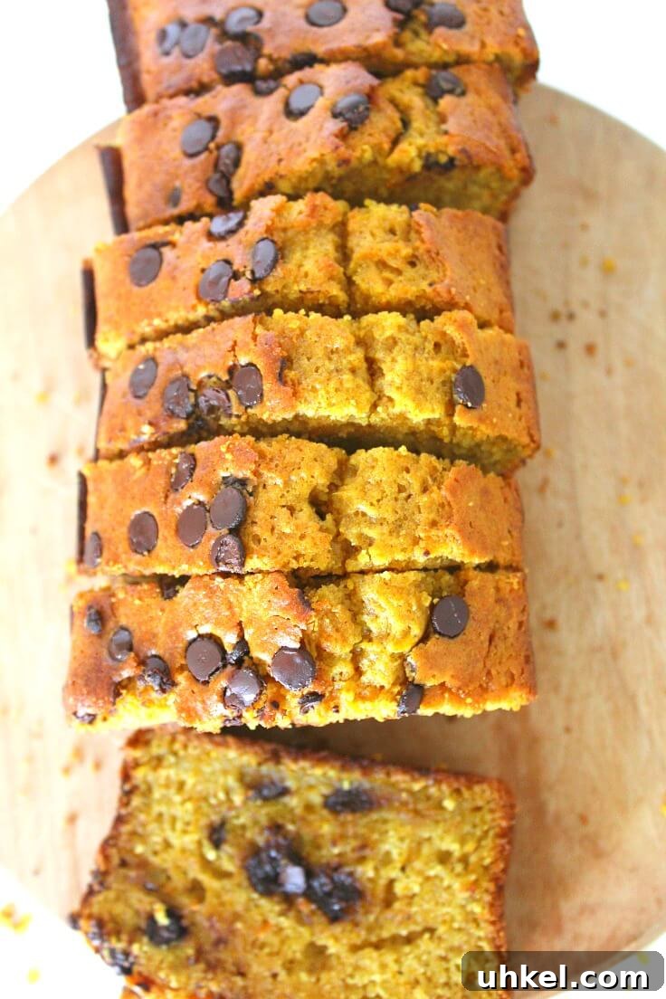 Best chocolate chip pumpkin bread